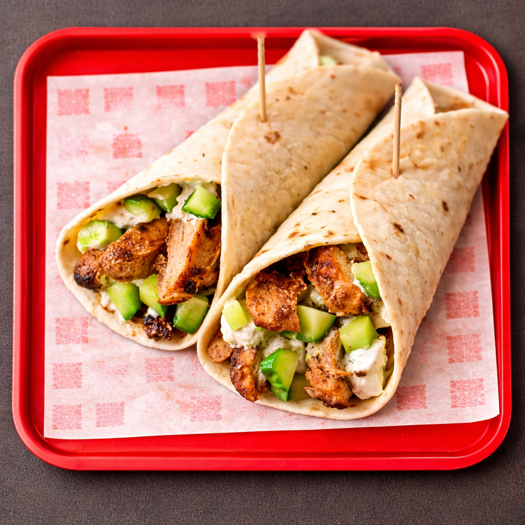 Chicken Shawarma Wrap - Best shawarma in Beaumont, AB
