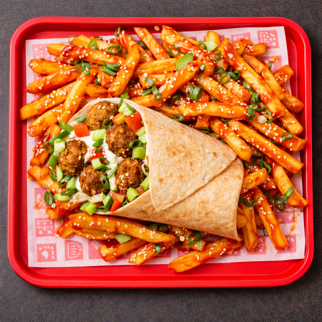 Falafel Wrap - Vegetarian option in Beaumont, AB